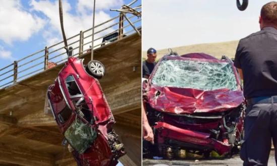 Un jubilado intentó esquivar un camión, cayó con su auto al agua y murió ahogado