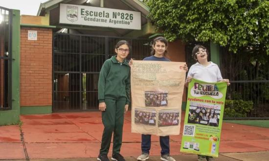 Alumnos de Posadas crearon un jingle fomentando la alimentación saludable