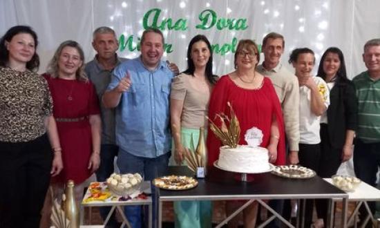 Ana Dora tuvo su noche mágica entre amigos...