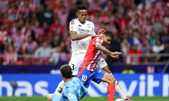 El golazo de Ángel Correa para el empate agónico de Atlético de Madrid en el clásico ante Real Madrid