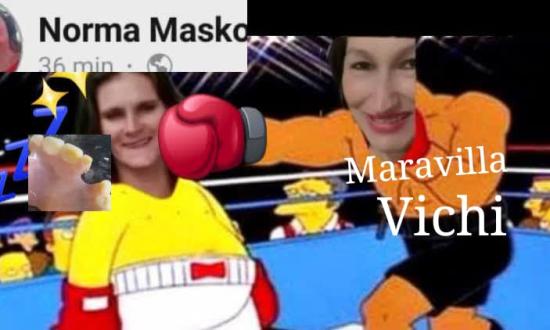 Campaña caliente: pelea entre la Bichi y la "chupa medias" Norma Masko