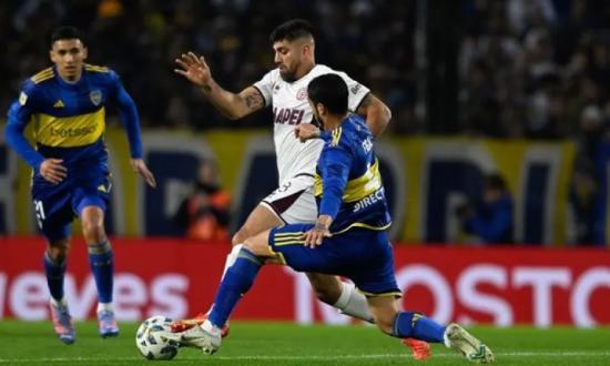 Boca empató de local con Lanús antes de jugar las semifinales de la Libertadores