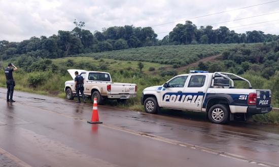 Recuperan a una camioneta robada horas antes en El Soberbio