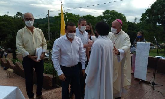 La "Capilla Sagrado Corazón de Jesús" de Alba Posse fue declarada "Patrimonio Histórico Cultural”, durante una emotiva ceremonia