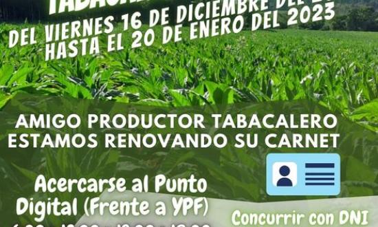 Registro y Censo Tabacalero 22/23