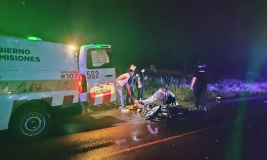 Colisión frontal entre motos dejó un fallecido y tres heridos en V. Bonita