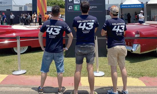 El boom Colapinto: los misioneros viven un fin de semana soñado en Interlagos...
