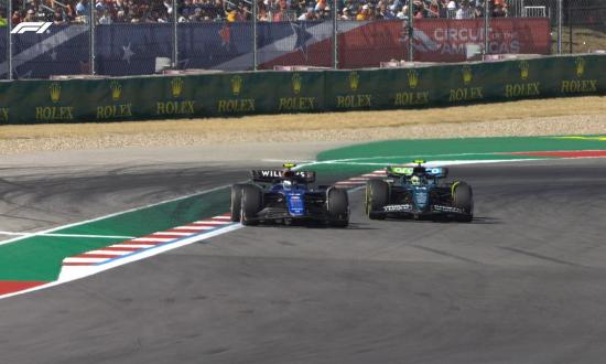 Franco Colapinto recibió el premio al mejor adelantamiento del mes en Fórmula 1