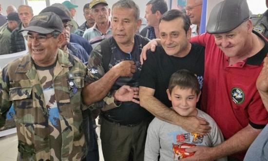 Herrera Ahuad reafirmó su compromiso con nuestros excombatientes