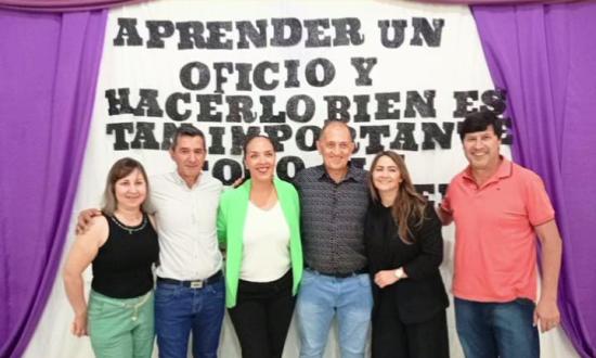 Se extendió el convenio con la Escuela de Oficios