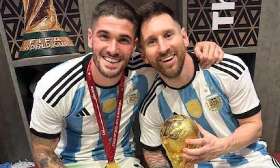 Confirmado: Rodrigo De Paul jugará en Inter Miami y será compañero de Lionel Messi, a un año del Mundial '26