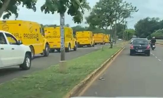 Viralizan con información falsa un movimiento habitual del Tesoro Regional que transporta dinero a Misiones...