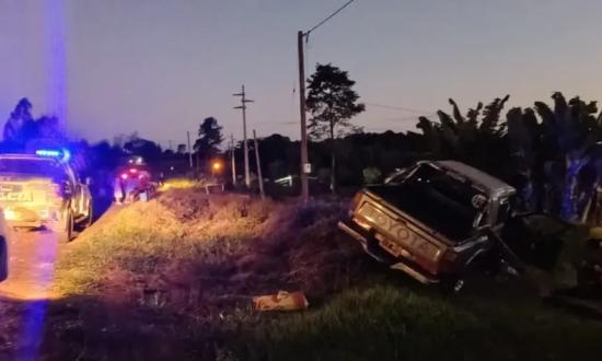 El Soberbio: mujer falleció en un despiste sobre la Ruta Provincial 2