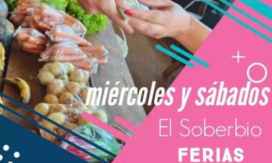 Feria franca en el Espacio Verde