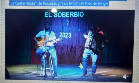 Se realizó la "Gran Peña 77° Aniversario de El Soberbio"