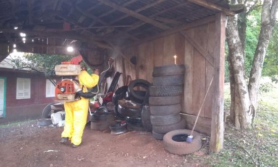 Bromatologia llevó a cabo tareas de fumigación