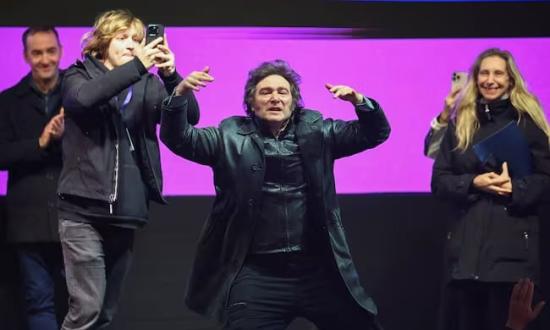 Hartfield celebró el acto y recital de Milei en Buenos Aires y pidió volver a discutir “el país que queremos construir”