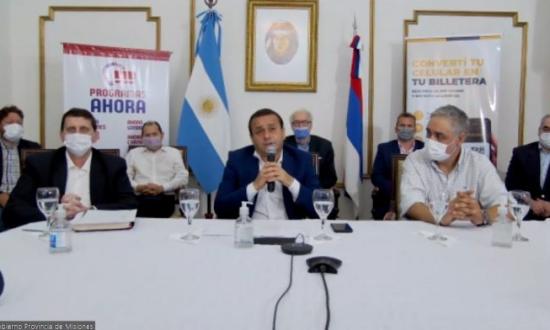 Herrera Ahuad presentó el Ahora Eventos y dijo que el Ahora Misiones +21 comenzará a operar el 20-12