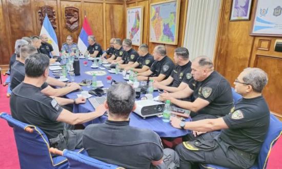 La Jefatura de Policía realizó el encuentro de evaluación anual de las unidades regionales en Posadas...