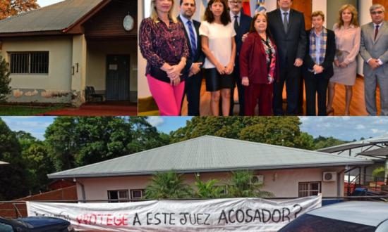 Cientos de vecinos de Alba Posse pidieron al STJ que destituya a juez de Paz denunciado por acoso sexual y abuso de autoridad