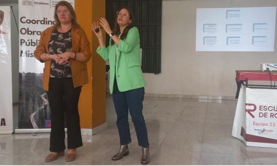 Karina Skowron: "La meta urgente es terminar las obras iniciadas"