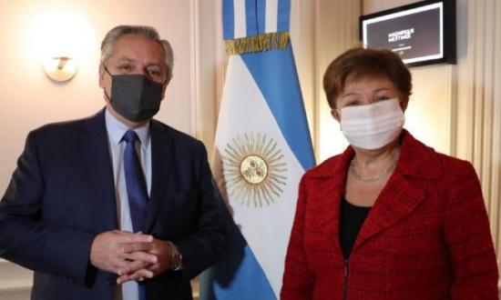 FMI: Kristalina Georgieva afirmó que tuvo una buena reunión con Argentina