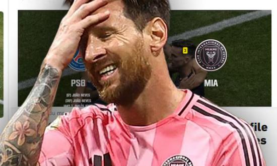 “Casi invisible” y “sin piedad”: las ácidas críticas de los medios franceses a Messi tras el 4-0 del PSG al Inter Miami