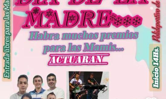 Se viene una gran fiesta por el Día de la Madre en el Poli municipal...