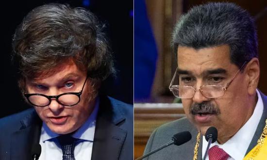 Milei enfrenta a Maduro y le advirtió que la Argentina protegerá a los seis dirigentes perseguidos por el régimen venezolano