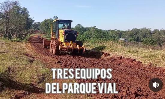 El parque vial trabaja a full...