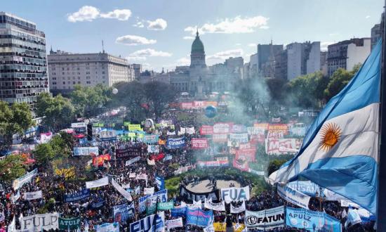 La marcha universitaria, un dolor de cabeza que puede costarle caro a Javier Milei...