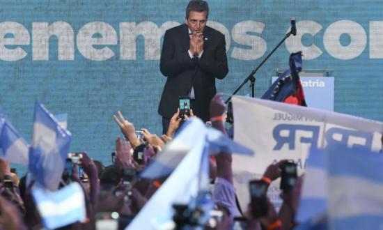 Massa destacó que la "gran mayoría" de los votos que obtuvo el domingo fueron de mujeres