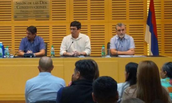 Roque Soboczinski participó del 1° Foro Provincial de Salud Mental...