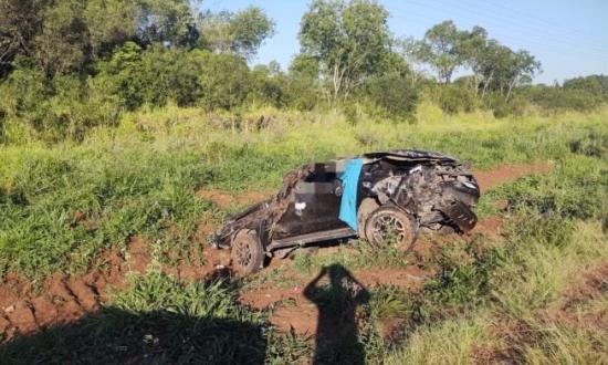 Falleció un hombre tras el terrible despiste de un auto en Santa Ana