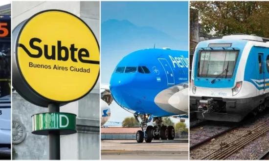 Este miércoles habrá paro de transportes en todo el país: qué servicios se verán afectados