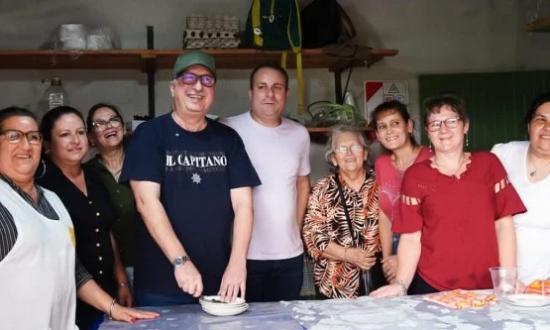 El gobernador Hugo Passalacqua visitó la Fiesta del Agricultor en Campo Viera