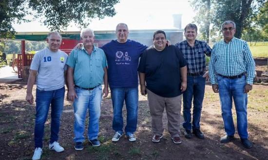 Hugo Passalacqua mantuvo una reunión de trabajo con los intendentes de Cerro Corá, Cerro Azul, Garupá, Bonpland y Olegario Víctor Andrade