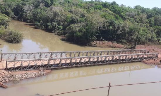 Puente sobre el arroyo Pindaytí en la RP 2: se cortará el tránsito para mantenimiento