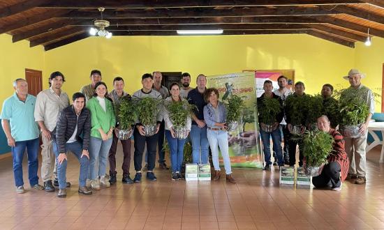 Alba Posse: Secretaría del Agro cedió plantines