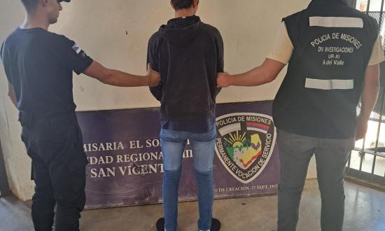 Arrestaron a un prófugo de la Justicia en Arroyo Bonito, El Soberbio