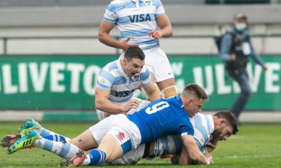 Los Pumas derrotaron a Italia y cortaron la mala racha de siete derrotas consecutivas