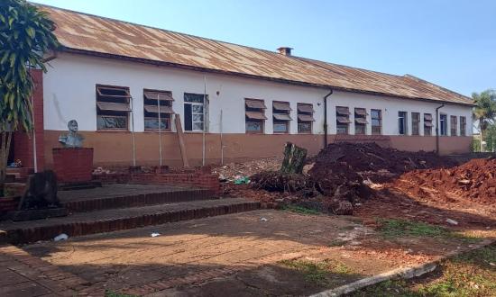 Las reformas de la Escuela 239 de Santa Rita continúan a pleno: estarían para diciembre