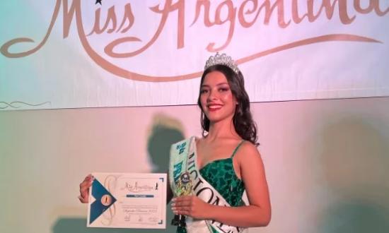 La misionera Yenifer Da Silva fue coronada como Segunda Princesa en el certamen Miss Argentina 2023