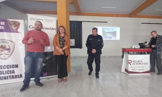 Curso magistral sobre "seguridad, combate a incendios y obra pública" en Santa Rita...