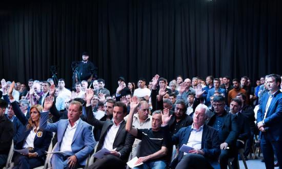 Claudio Tapia, presidente reelecto de la AFA