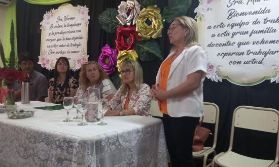 Supervisión: asumió María Teresa Santacruz tras la emotiva despedida a Norma Escobar