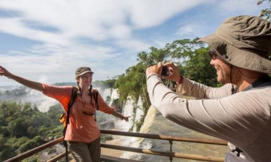Más de 10 mil personas visitaron las Cataratas del Iguazú durante el primer fin de semana de las vacaciones de invierno