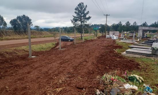 Avanza la amplicación del cementerio de Santa Rita: estaría listo en dos semanas
