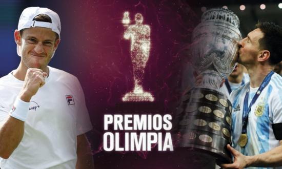 Premios Olimpia: Lionel Messi y el Peque Schwartzman son de oro