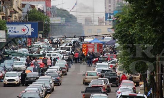 Comisarios de Posadas y Garupá denunciaron como robo secuestro de móviles y autobomba